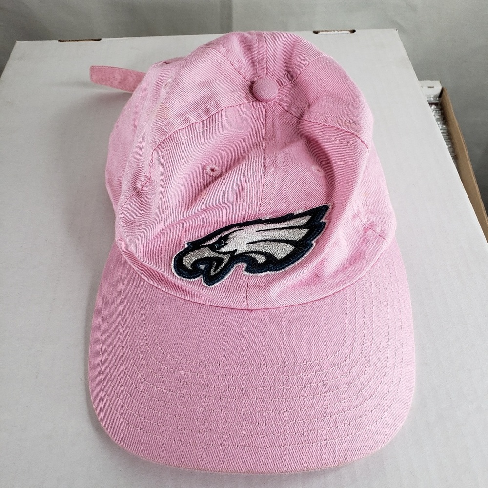 Pink reebok strapback Philadelphia Eagles hat
